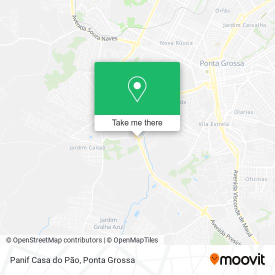 Panif Casa do Pão map