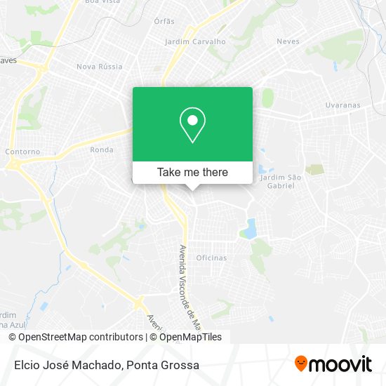 Elcio José Machado map