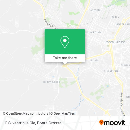 C Silvestrini e Cia map