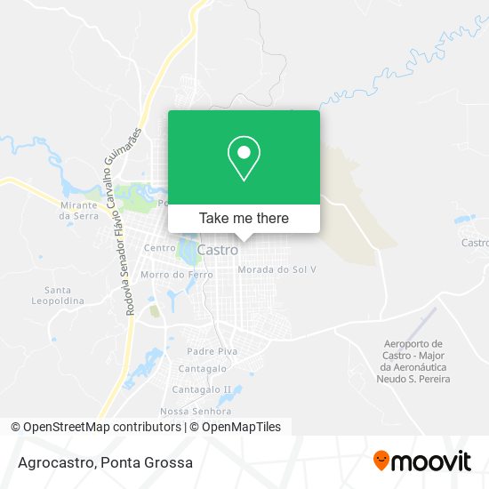 Agrocastro map