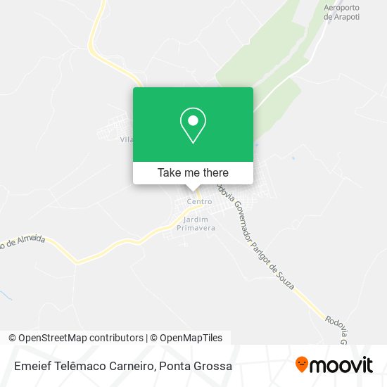 Emeief Telêmaco Carneiro map
