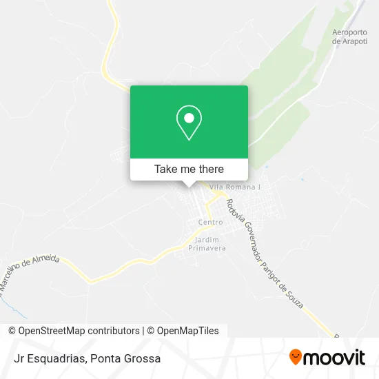Jr Esquadrias map