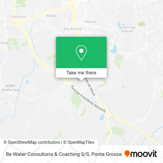 Be Water Consultoria & Coaching S / S map