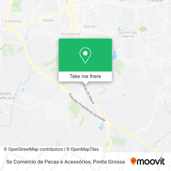 Ss Comercio de Pecas e Acessórios map
