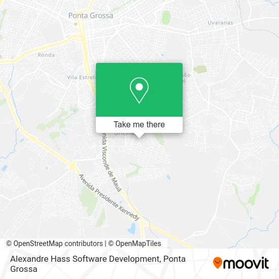 Alexandre Hass Software Development map