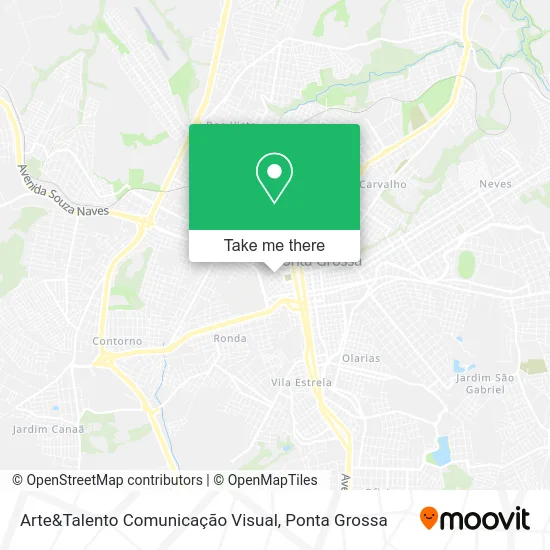 Mapa Arte&Talento Comunicação Visual