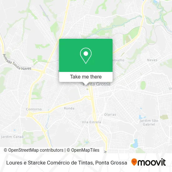 Loures e Starcke Comércio de Tintas map