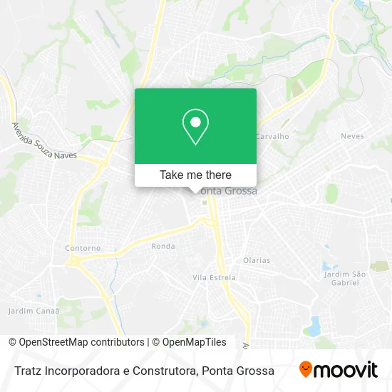 Tratz Incorporadora e Construtora map