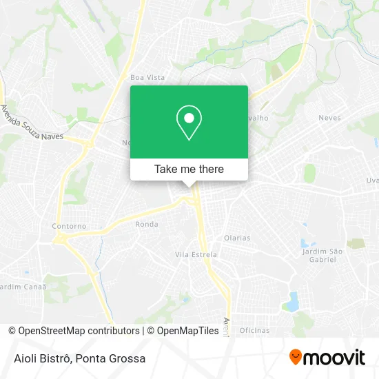 Aioli Bistrô map