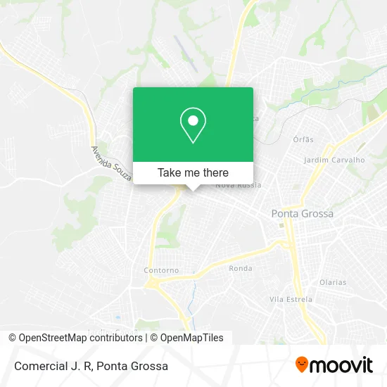 Comercial J. R map