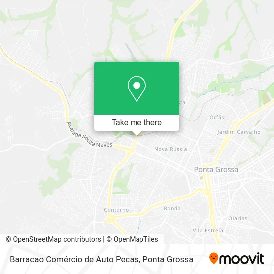 Barracao Comércio de Auto Pecas map