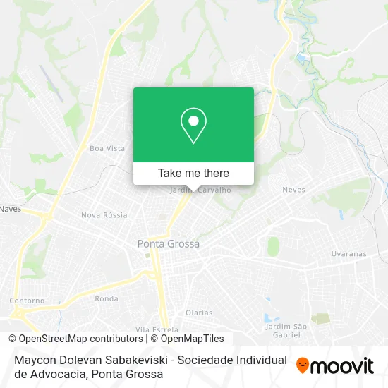 Maycon Dolevan Sabakeviski - Sociedade Individual de Advocacia map