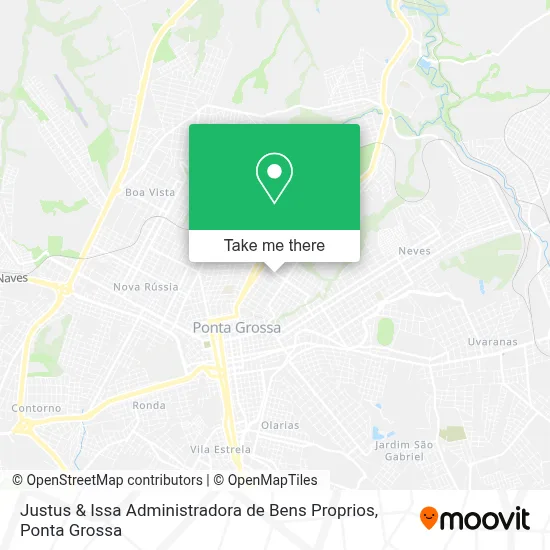 Justus & Issa Administradora de Bens Proprios map