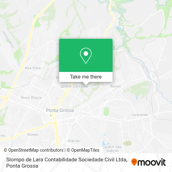 Slompo de Lara Contabilidade Sociedade Civil Ltda map