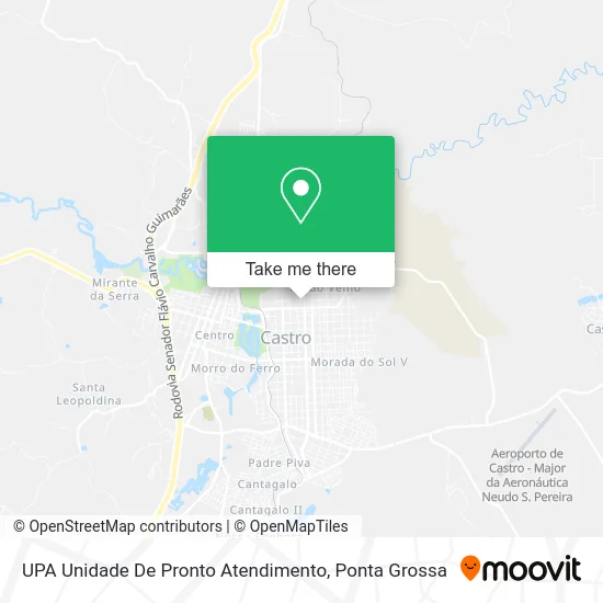 UPA	Unidade De Pronto Atendimento map