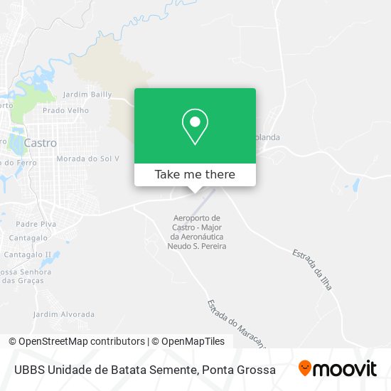 UBBS Unidade de Batata Semente map