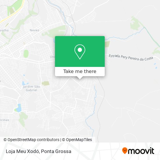 Loja Meu Xodó map