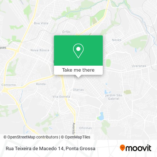 Mapa Rua Teixeira de Macedo 14