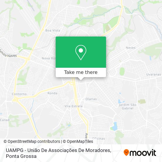 UAMPG - União De Associações De Moradores map