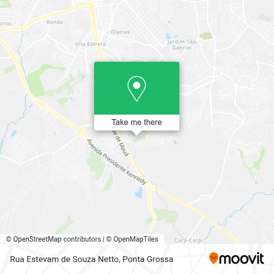 Rua Estevam de Souza Netto map