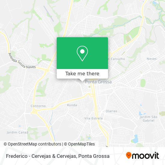 Frederico - Cervejas & Cervejas map