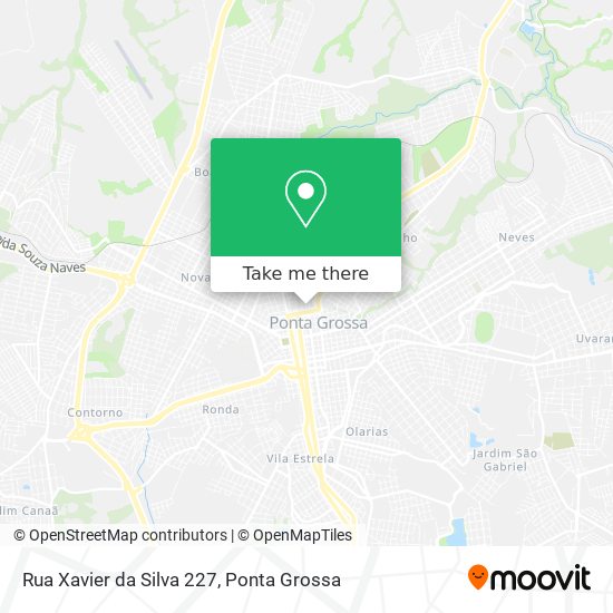Rua Xavier da Silva 227 map
