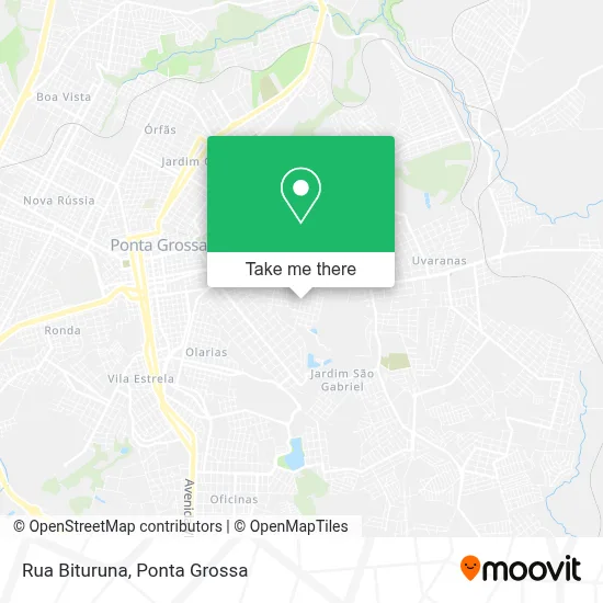 Rua Bituruna map