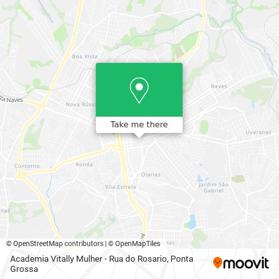 Academia Vitally Mulher - Rua do Rosario map