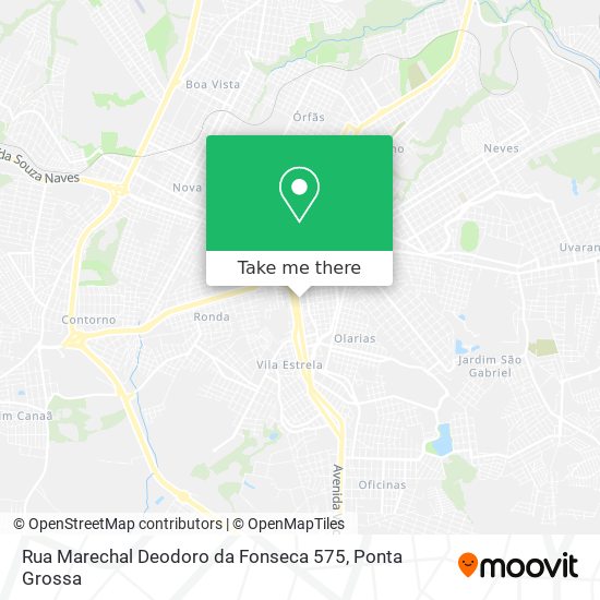 Rua Marechal Deodoro da Fonseca 575 map
