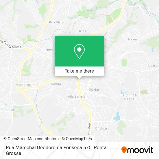 Rua Marechal Deodoro da Fonseca 575 map