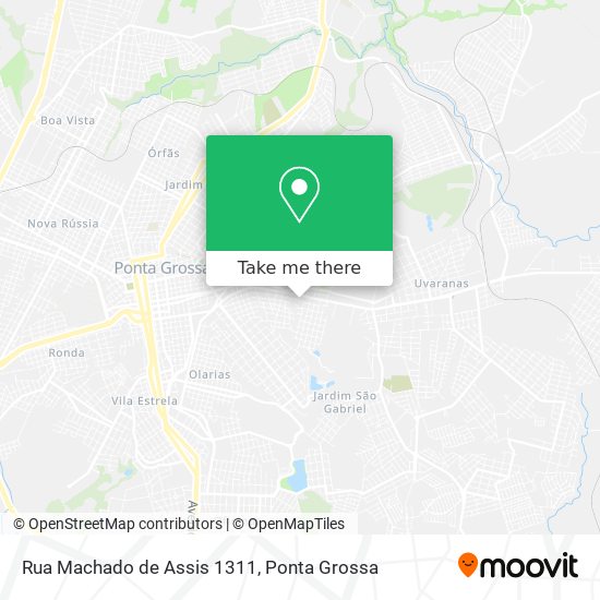 Mapa Rua Machado de Assis 1311