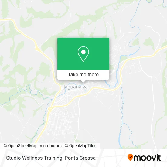 Studio Wellness Training map