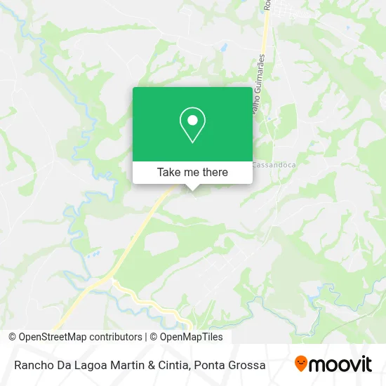 Rancho Da Lagoa Martin & Cintia map