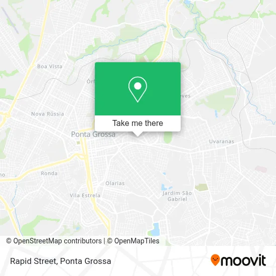 Via Rapida map