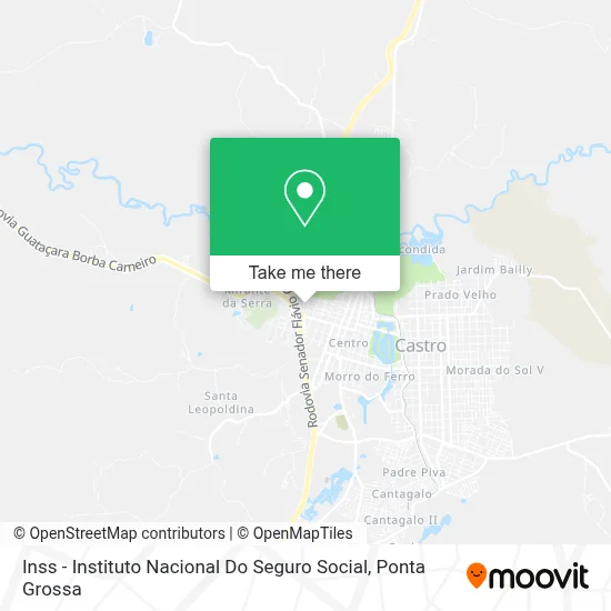 Inss - Instituto Nacional Do Seguro Social map
