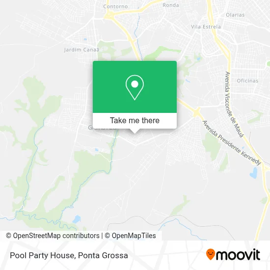 Pool Party House map