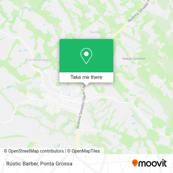 Rústic Barber map