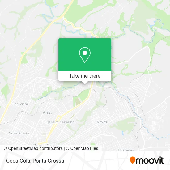 Coca-Cola map
