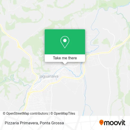 Pizzaria Primavera map