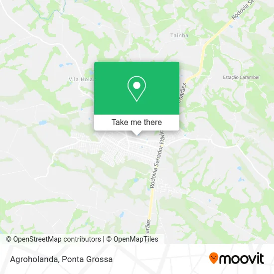Agroholanda map