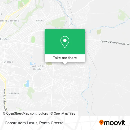 Construtora Laxus map