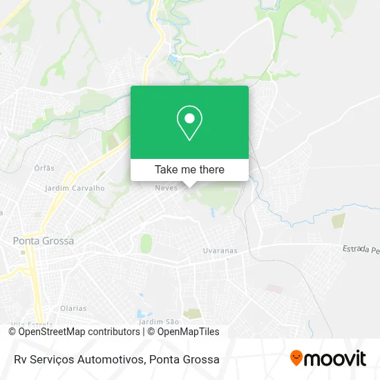 Rv Serviços Automotivos map