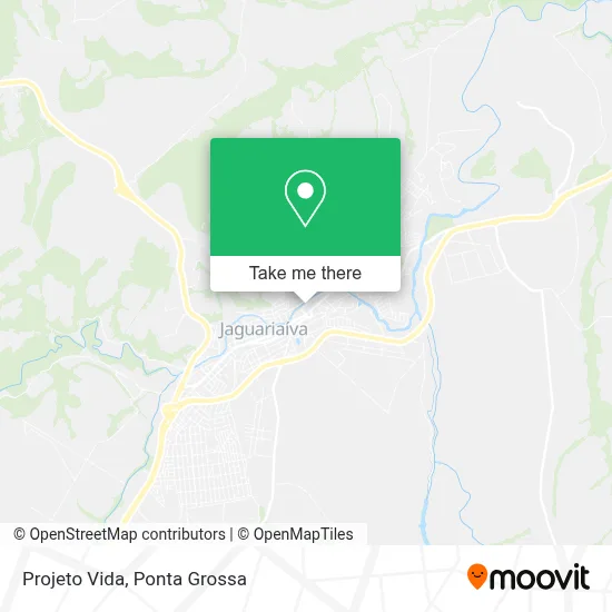 Projeto Vida map