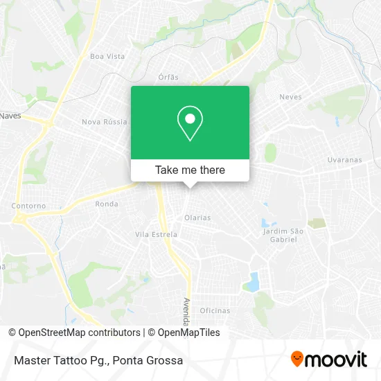 Master Tattoo Pg. map