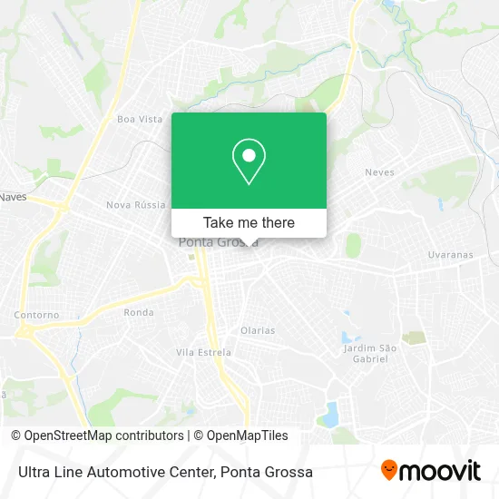Ultra Line Automotive Center map