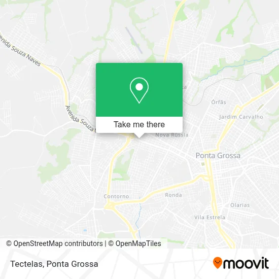 Tectelas map