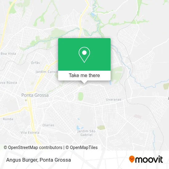 Angus Burger map