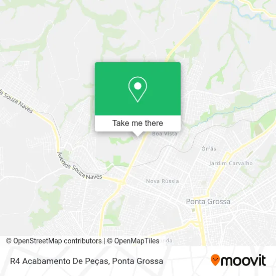 R4 Acabamento De Peças map