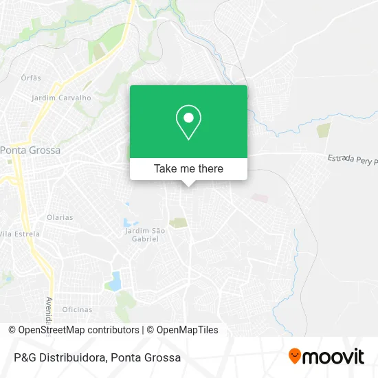 P&G Distribuidora map