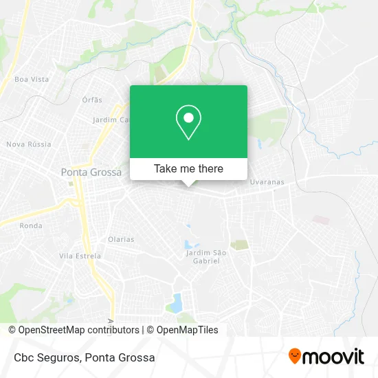 Cbc Seguros map